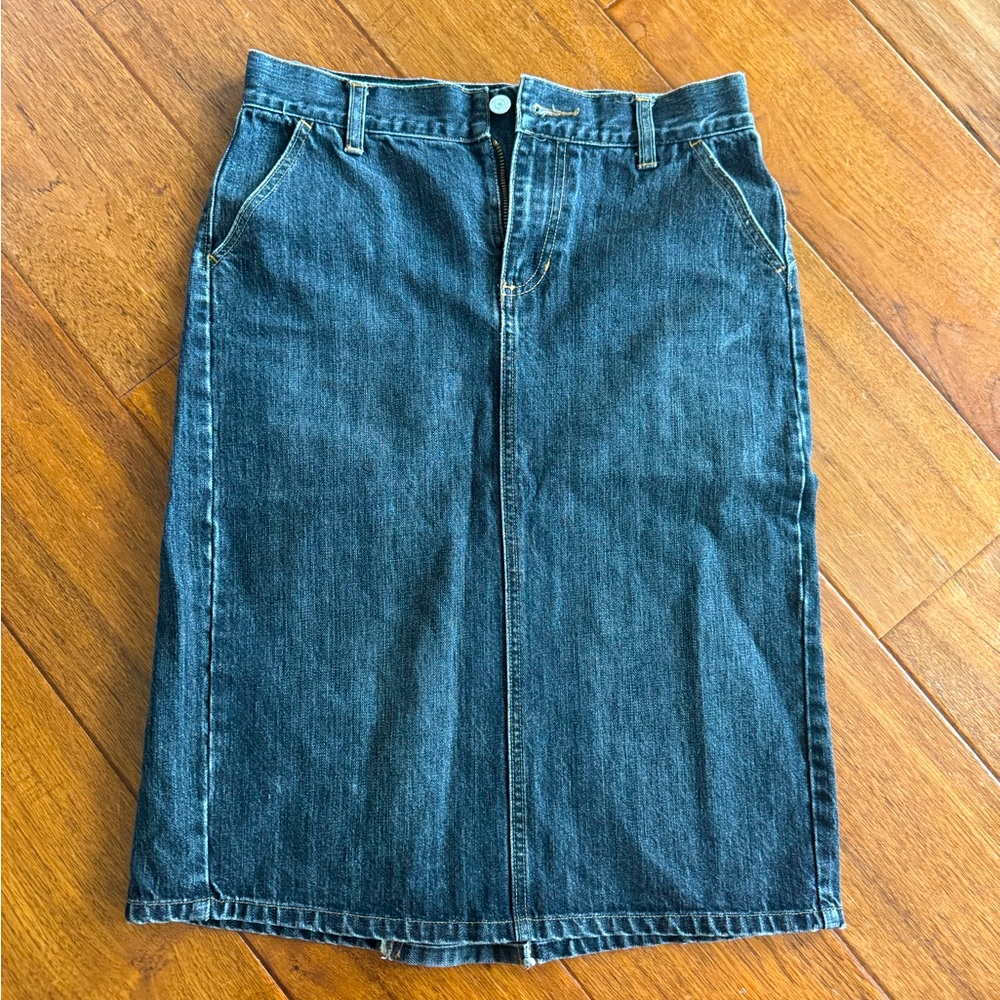 Gap denim skirt